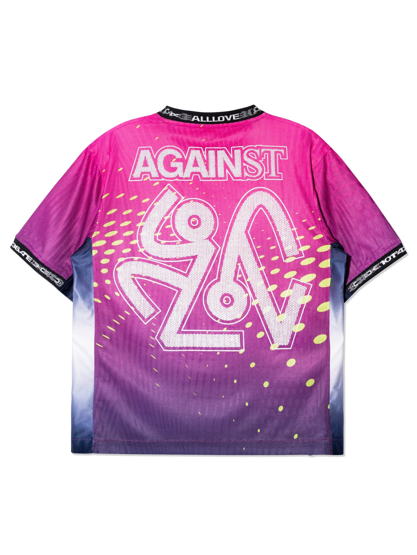 AGAINSTLOVE PINK MOLECULAR JERSEY