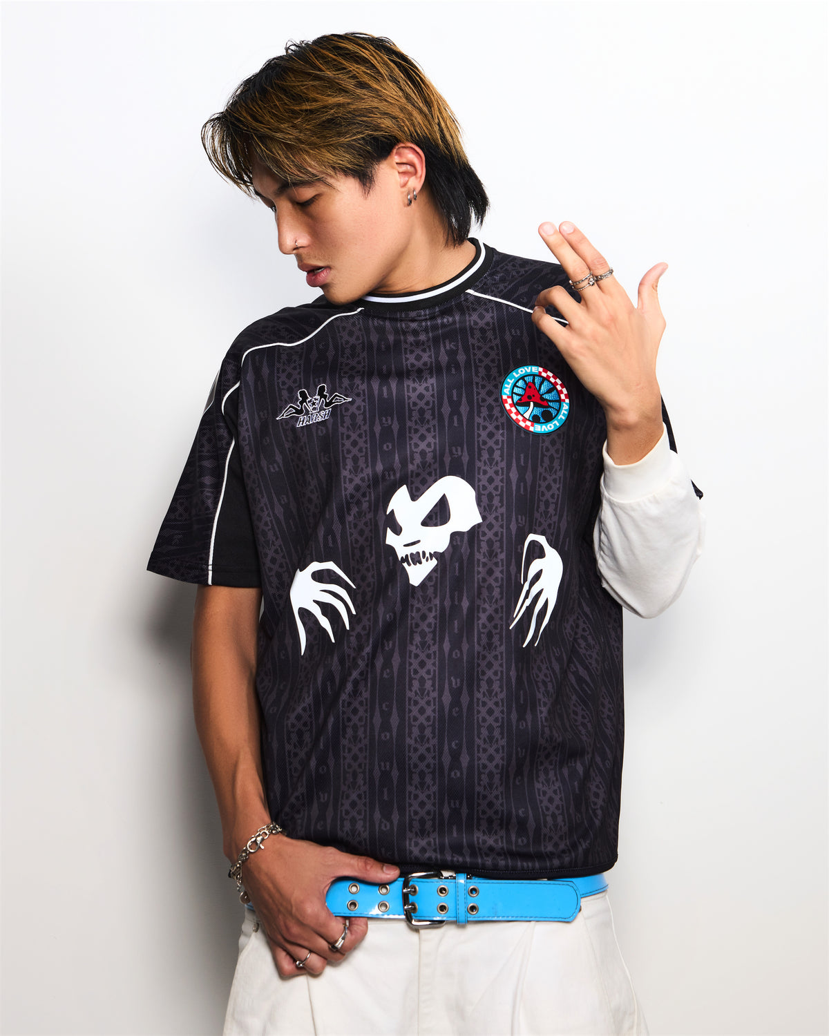 HARSHLOVE BLACK GHOST JERSEY