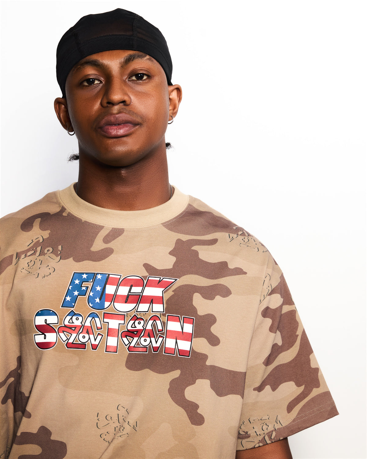 HARSHLOVE DESERT CAMO FUCKSATAN TEE