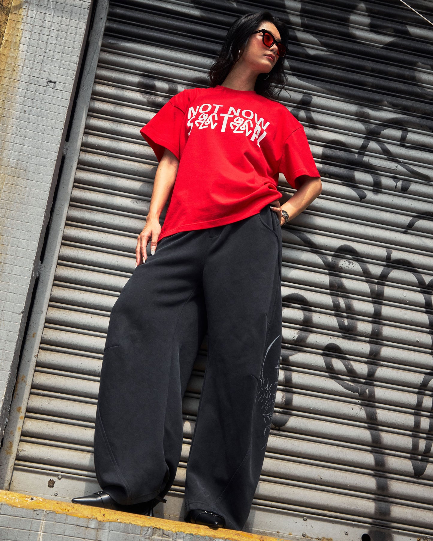 All LOVE NOT NOW SATAN TEE