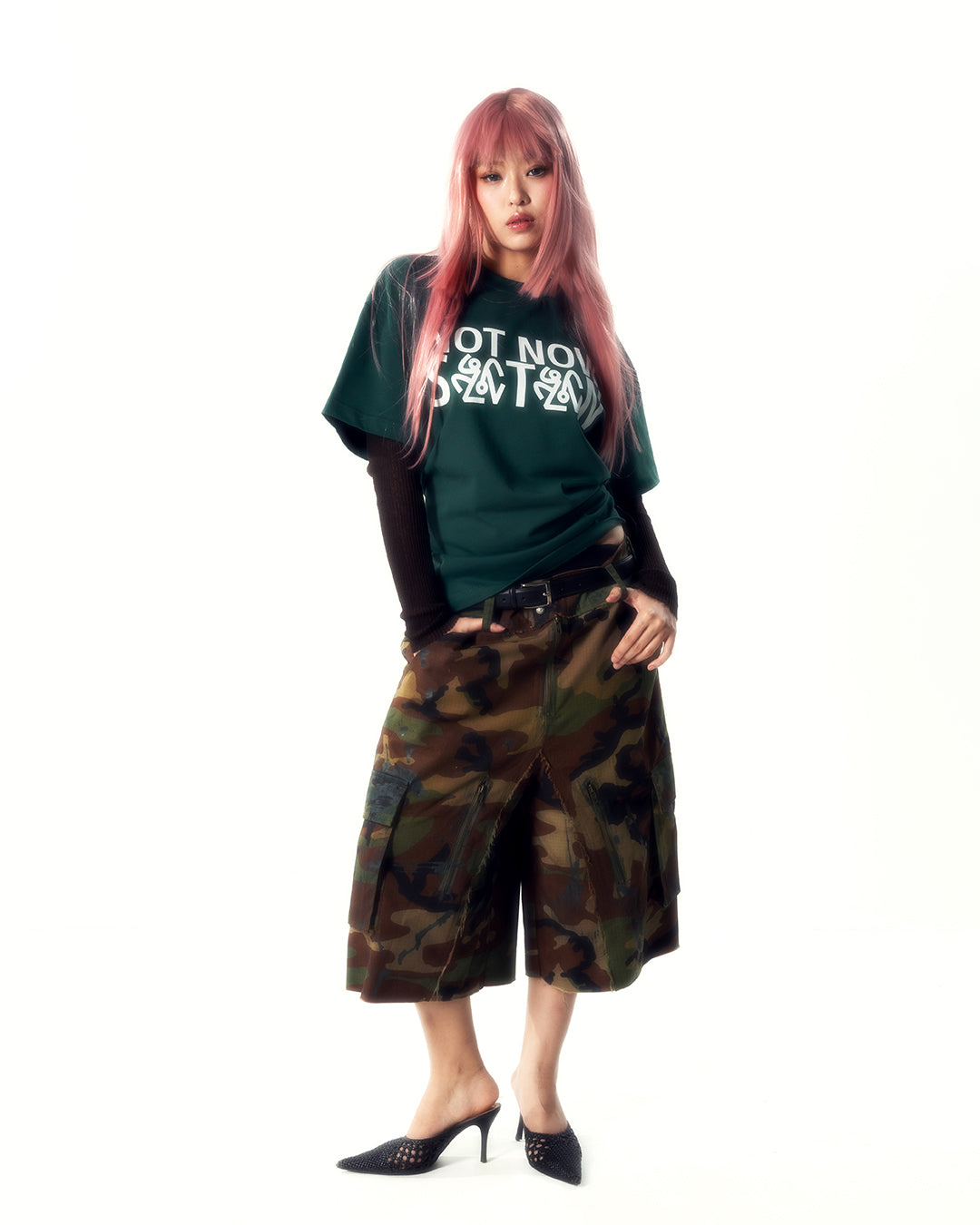 All LOVE NOT NOW SATAN TEE