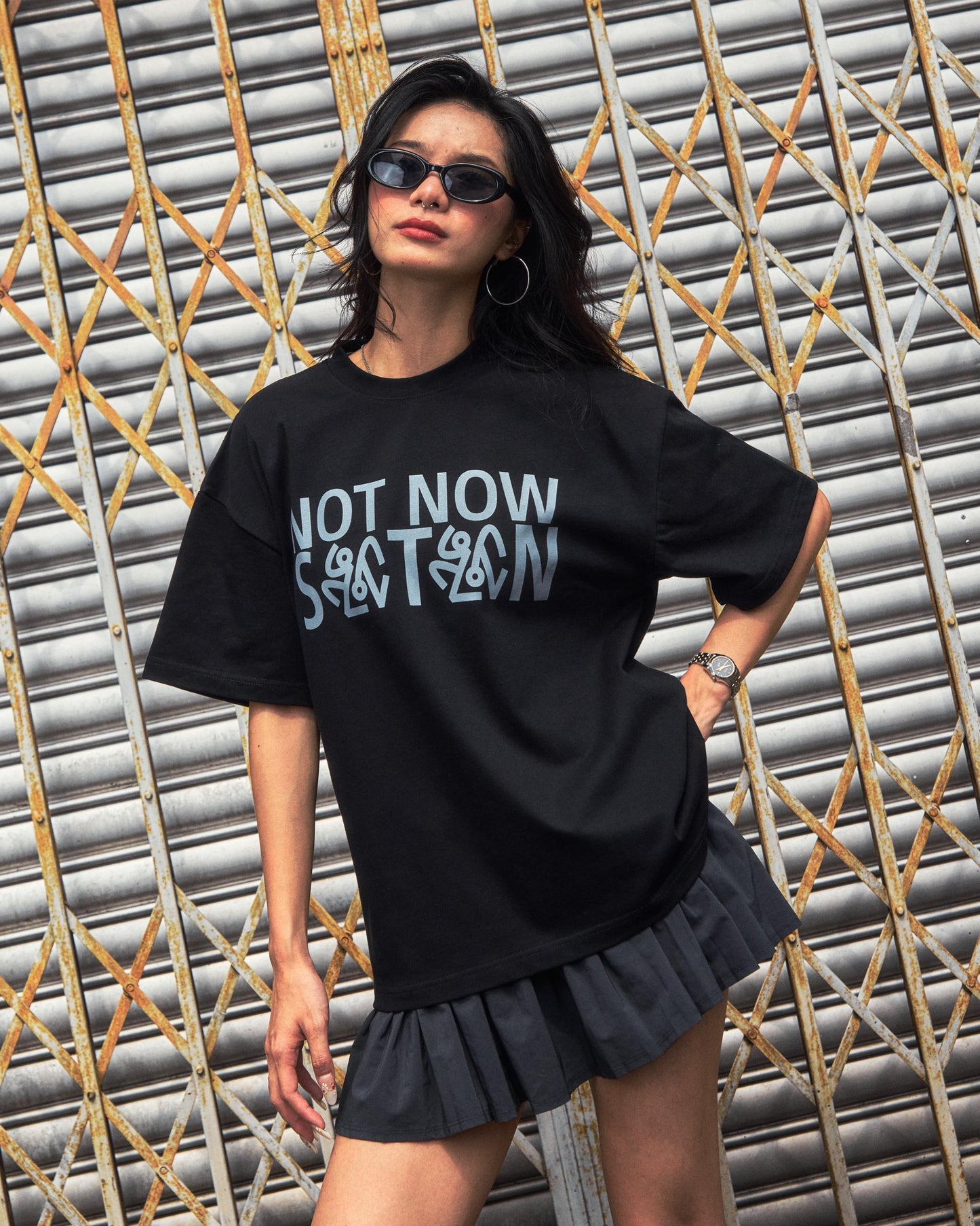 All LOVE NOT NOW SATAN TEE