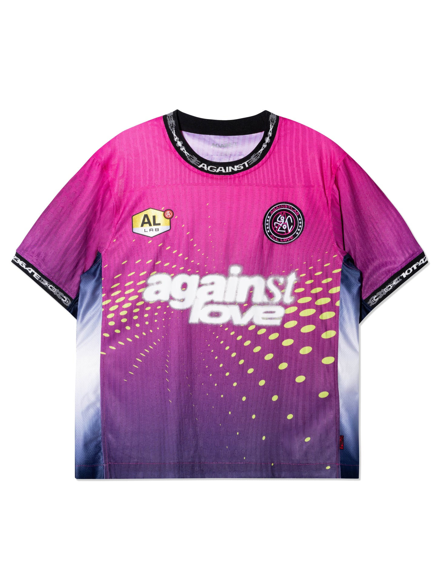 AGAINSTLOVE PINK MOLECULAR JERSEY