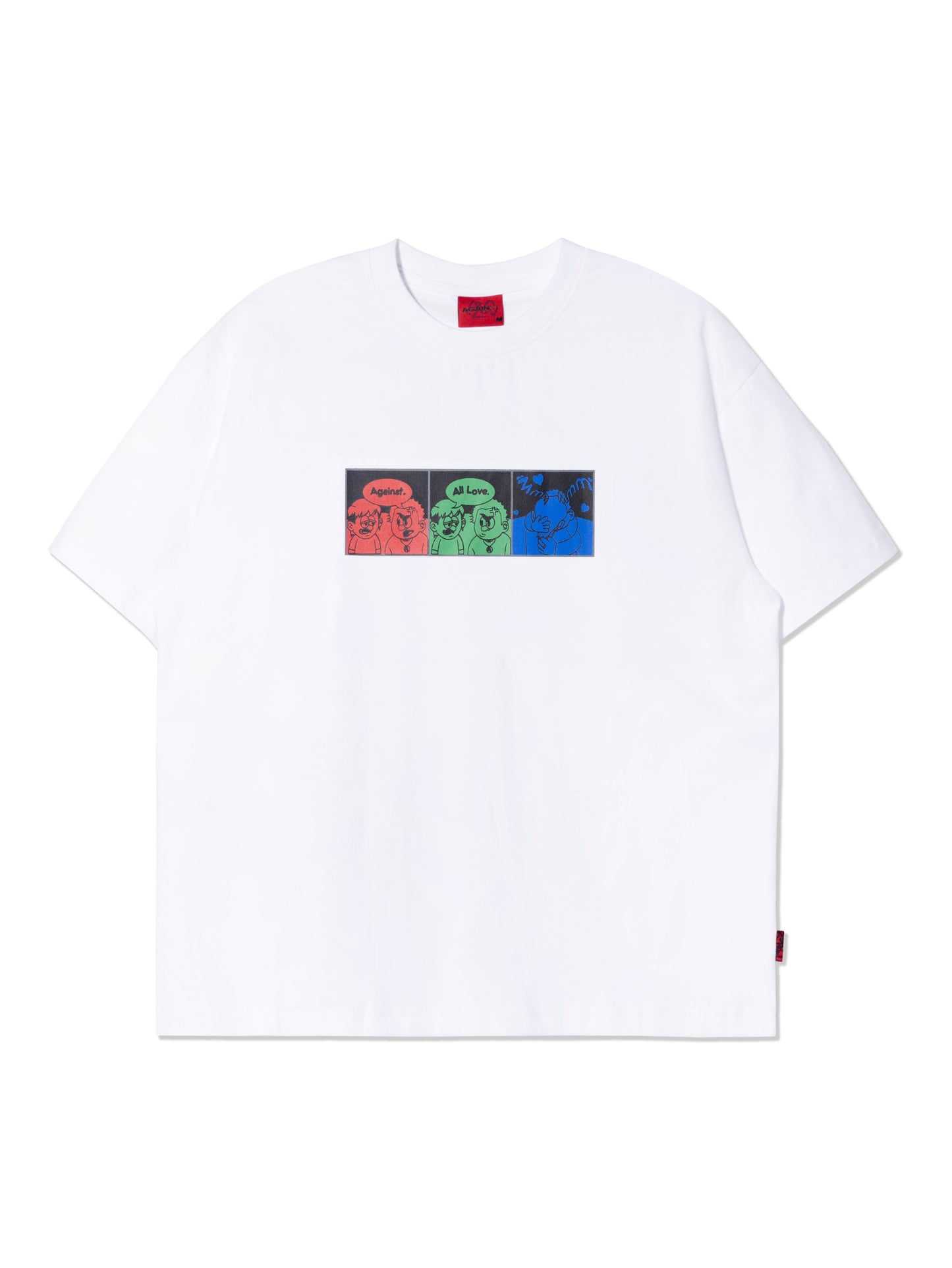 AGAINSTLOVE COMIC TEE