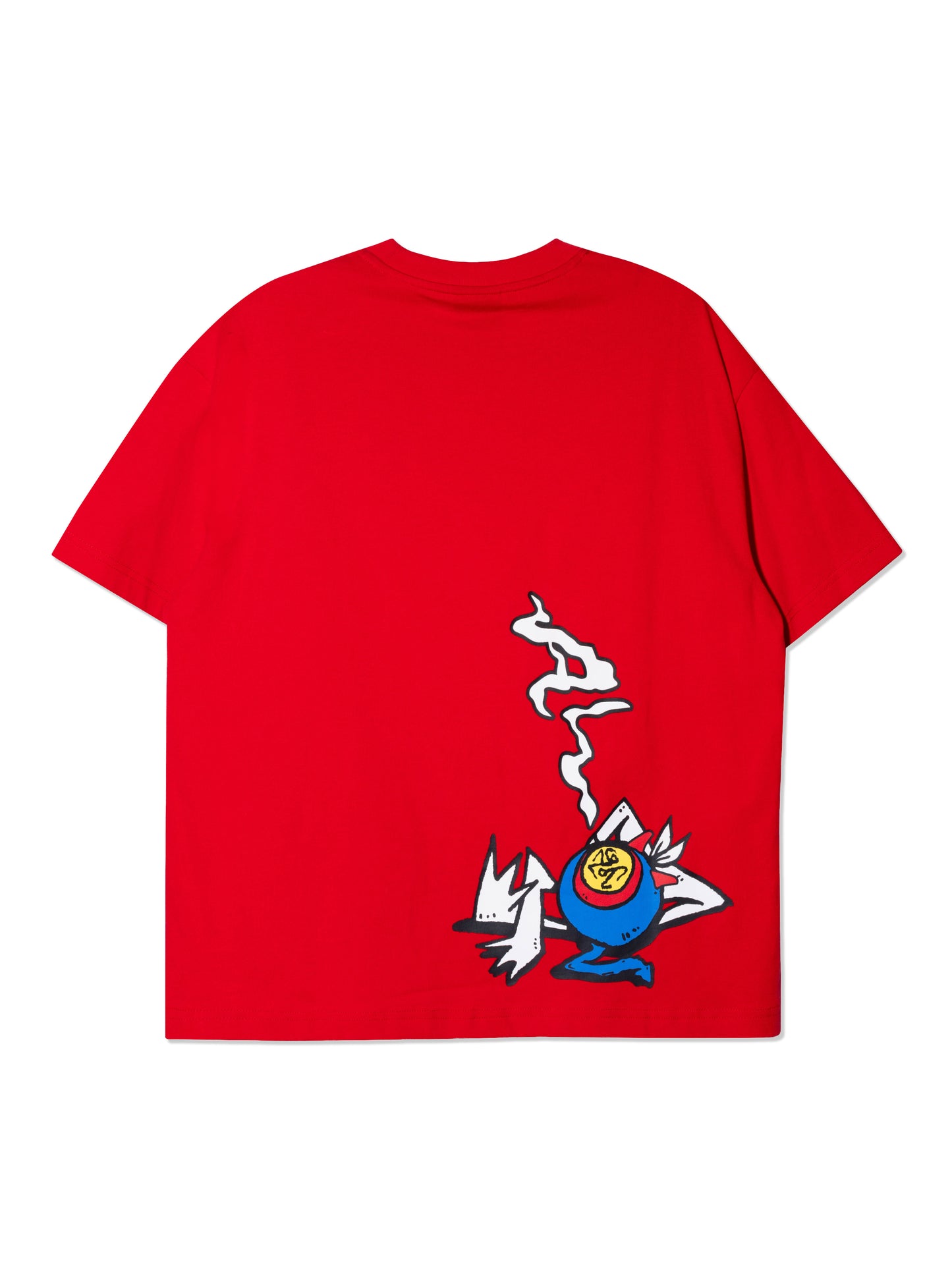 AGAINST SATAN RED TEE