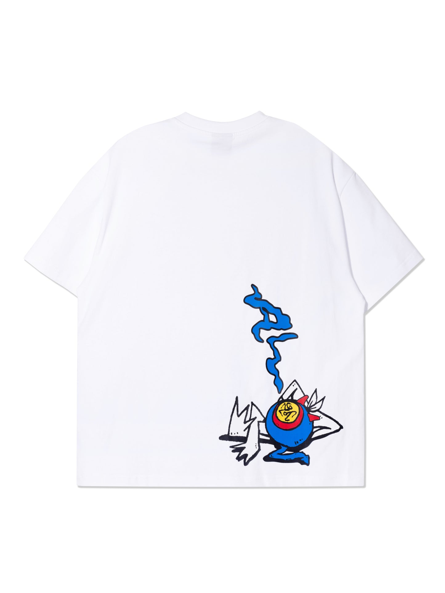 AGAINST SATAN WHITE TEE