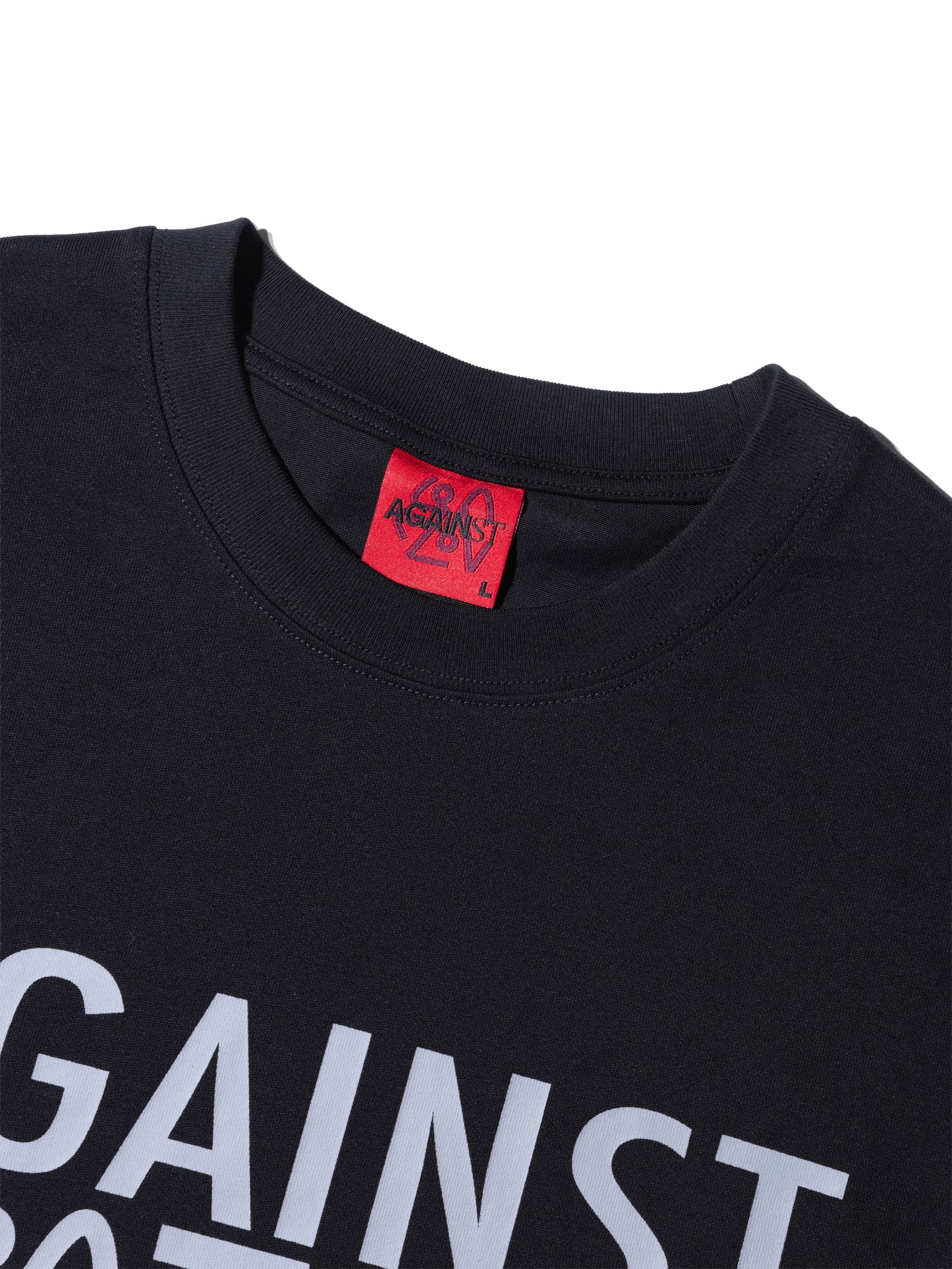 AGAINST SATAN BLACK TEE