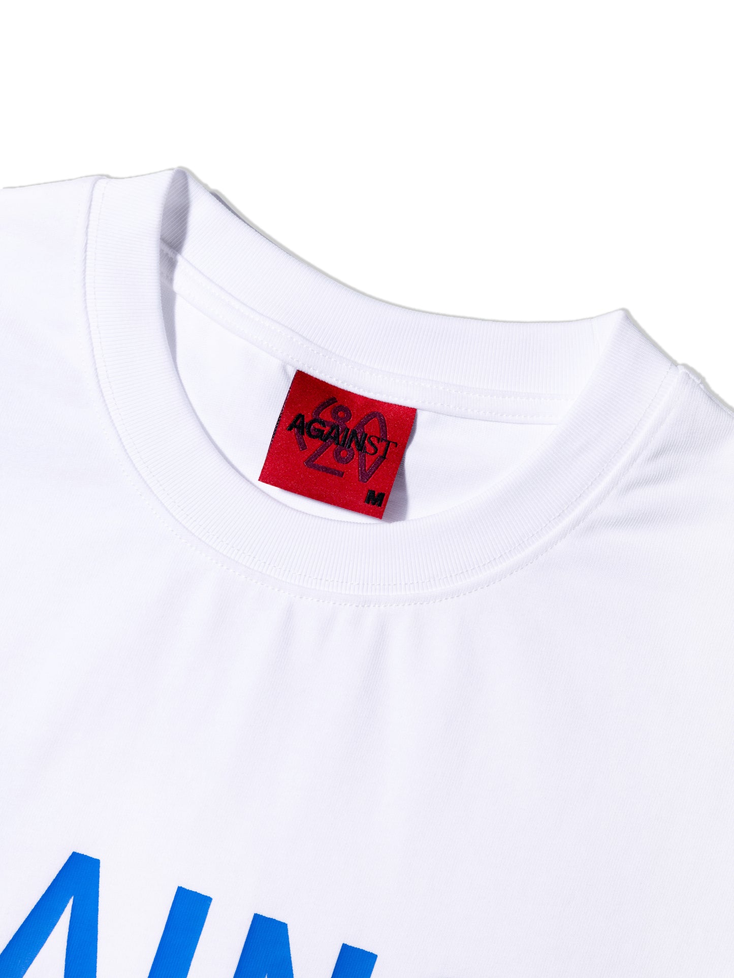 AGAINST SATAN WHITE TEE