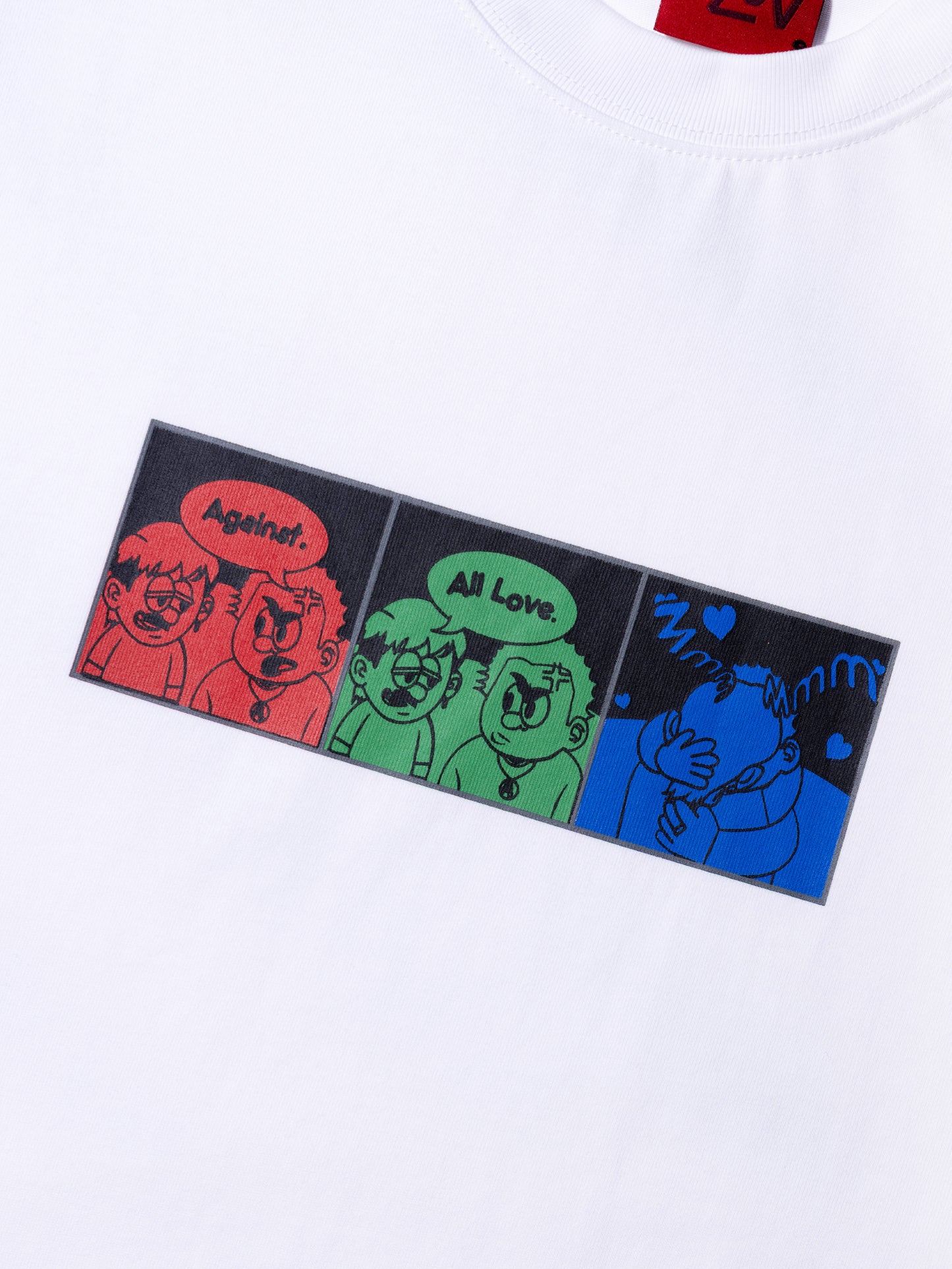 AGAINSTLOVE COMIC TEE