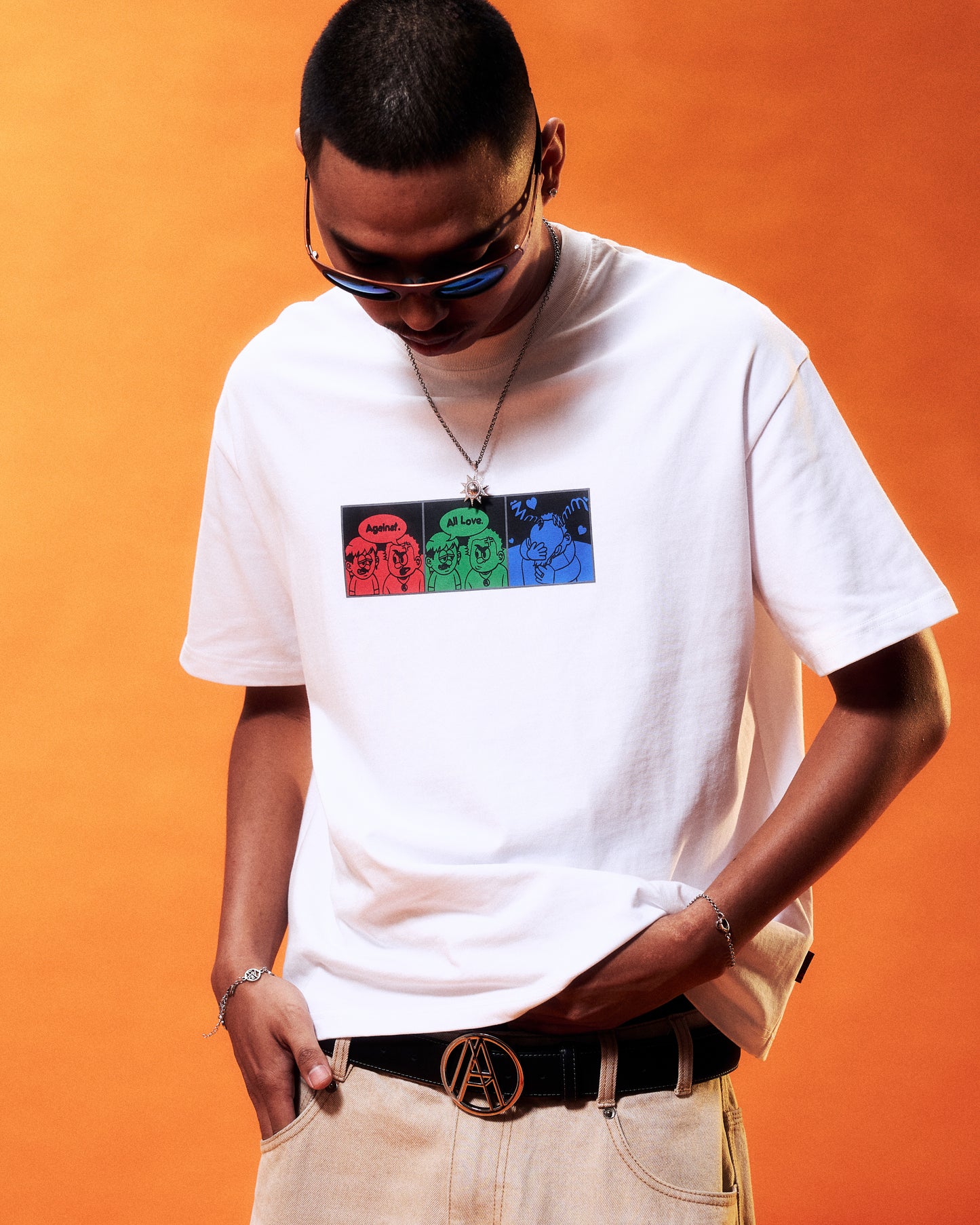 AGAINSTLOVE COMIC TEE