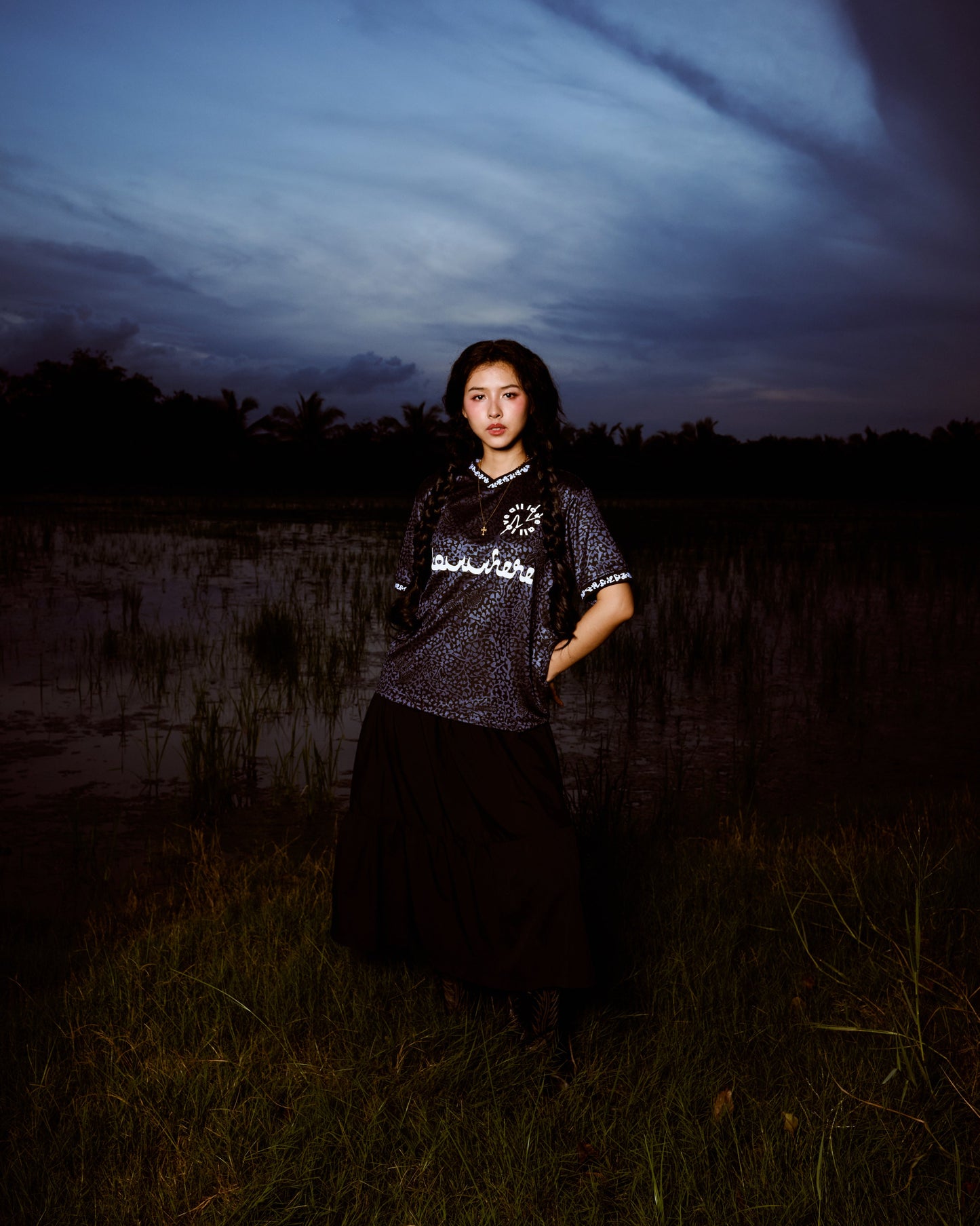 KNOWWHERE LOVE JACQUARD JERSEY