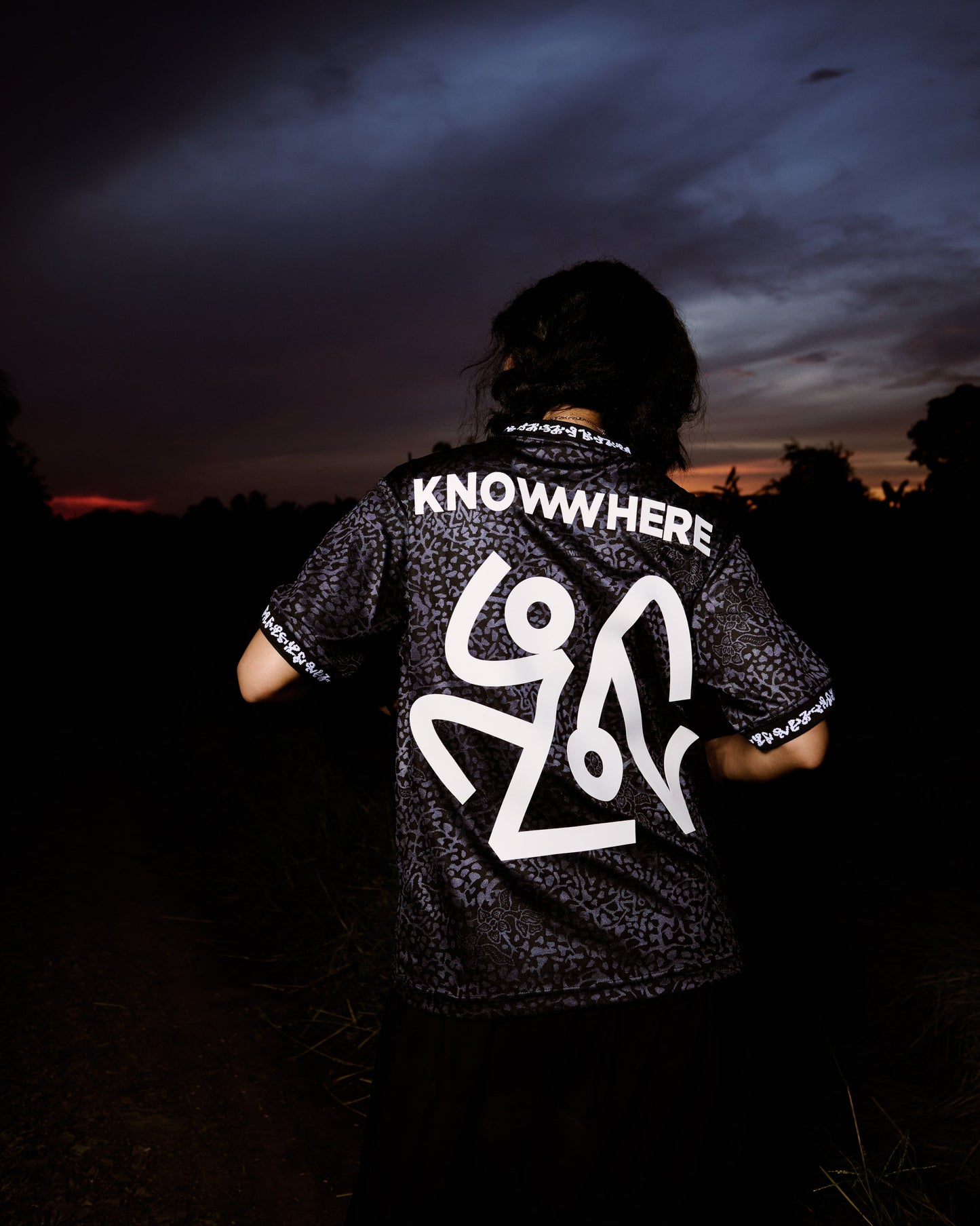 KNOWWHERE LOVE JACQUARD JERSEY