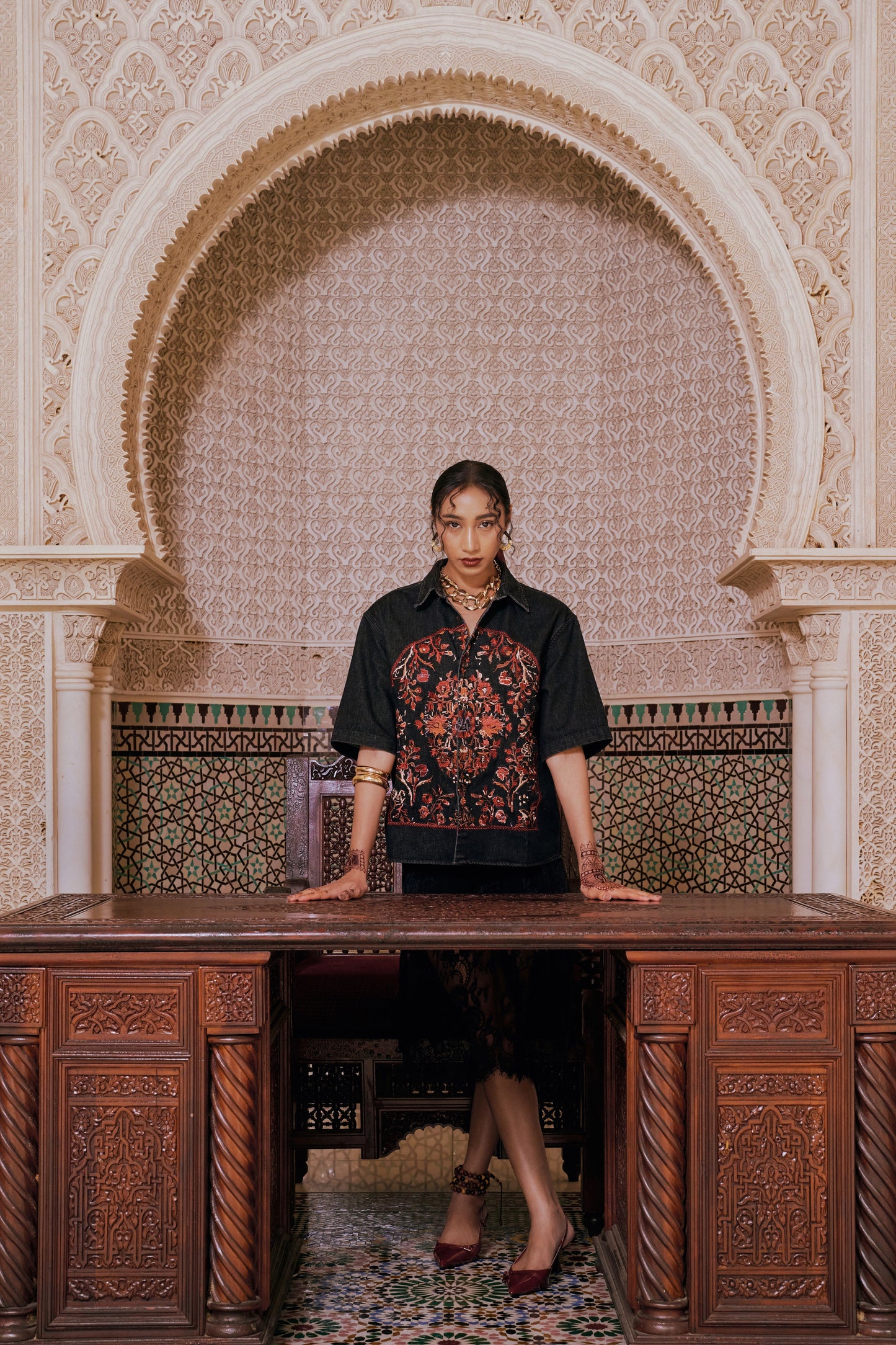 ALL LOVE DENIM SHIRT