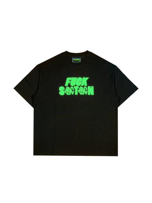 HARSHLOVE GLOW IN THE DARK FUCKSATAN TEE