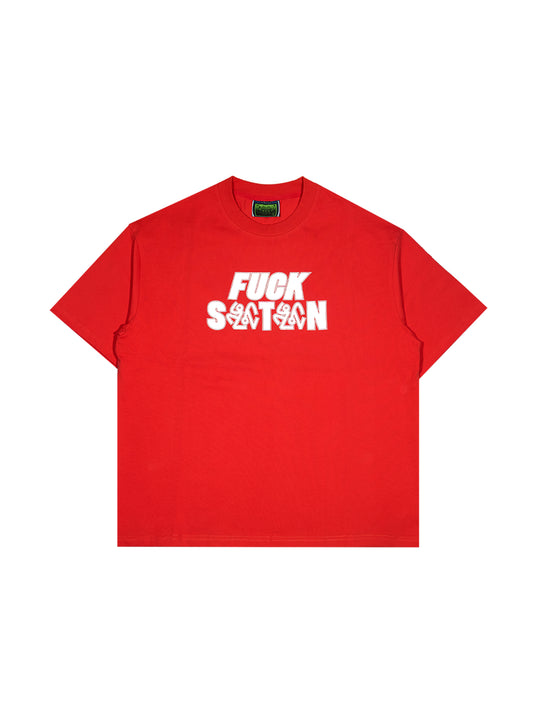 HARSHLOVE RED FUCKSATAN TEE