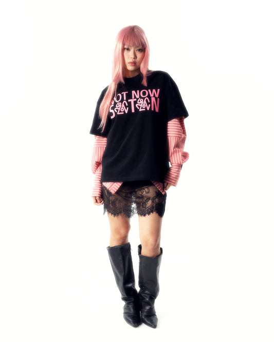 All LOVE NOT NOW SATAN TEE