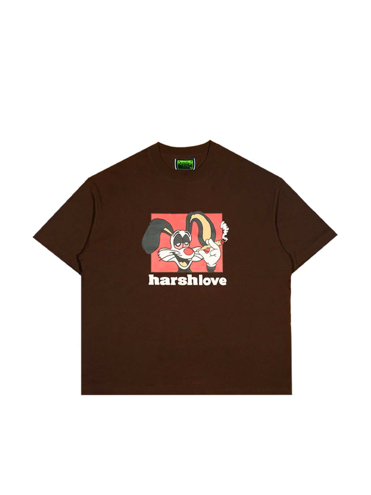 HARSHLOVE BROWN LOONEY TEE