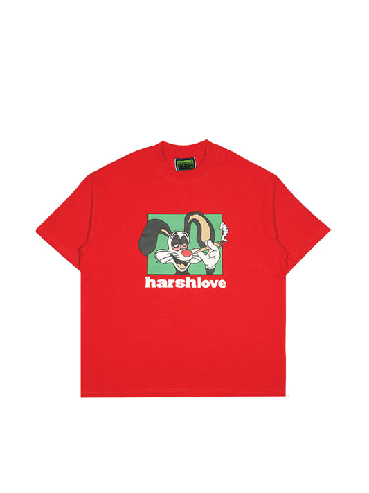 HARSHLOVE RED LOONEY TEE