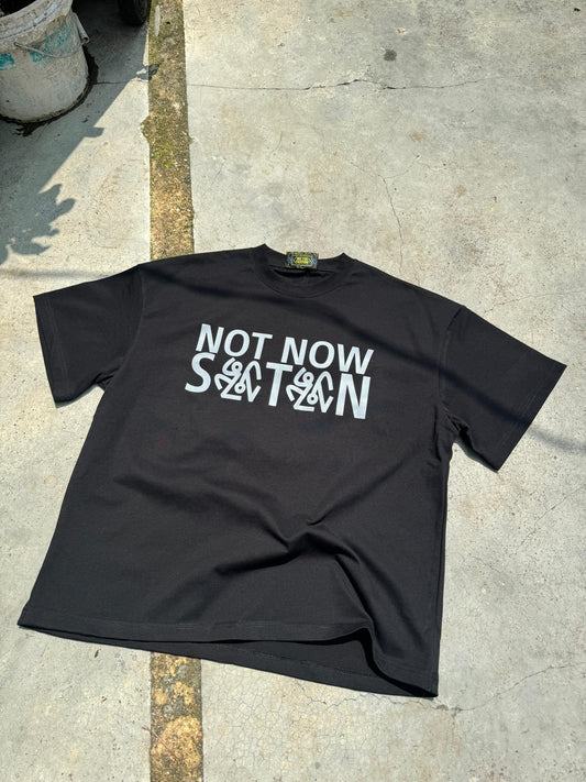 All LOVE NOT NOW SATAN TEE
