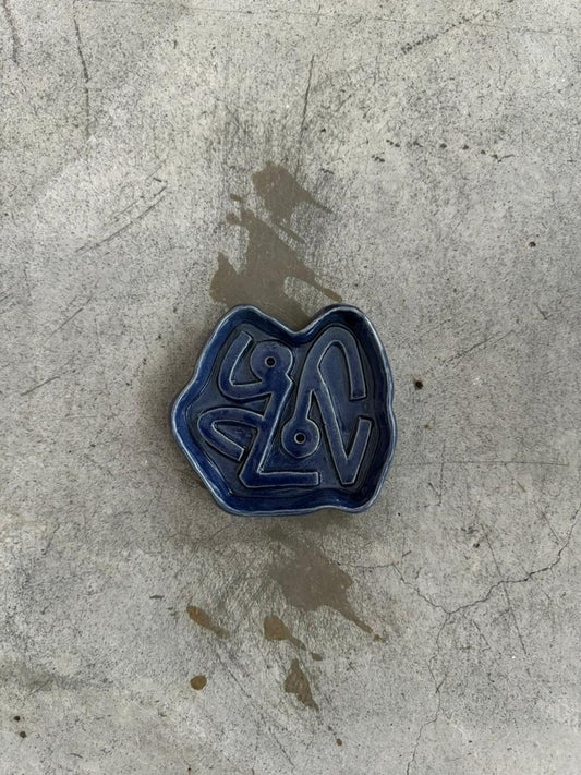 ALL LOVE INDIGO ASHTRAY