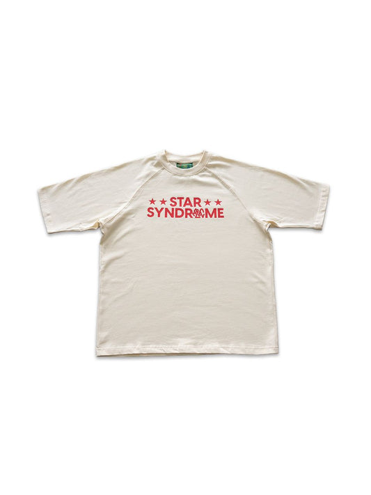 STAR SYNDROME CREAM TEE