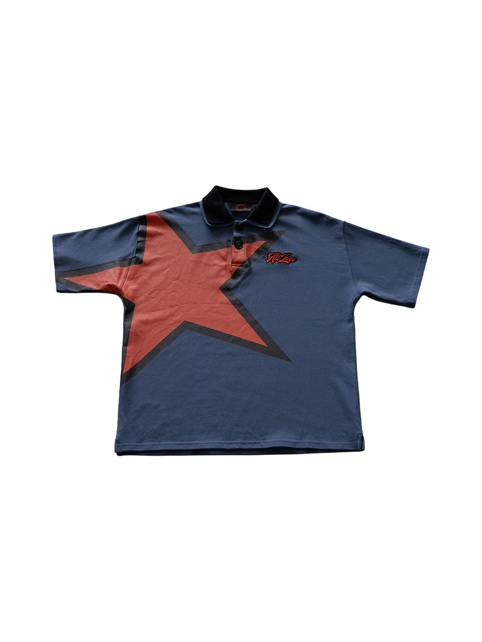 ALL STAR BLUE/ORANGE POLO