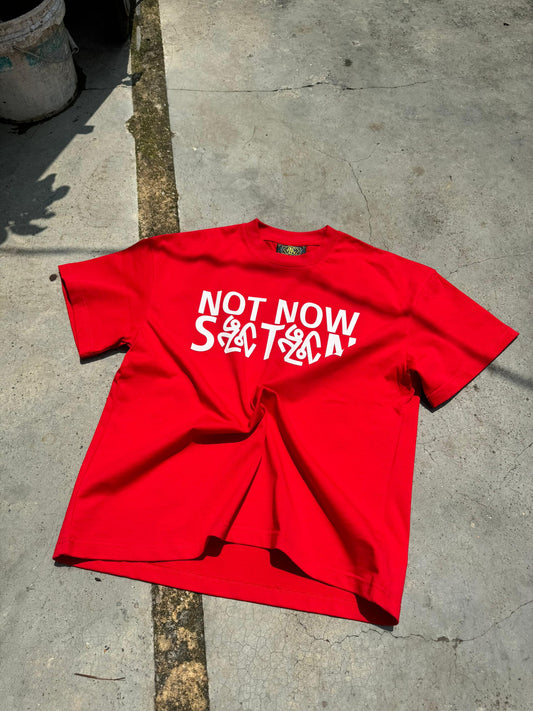 All LOVE NOT NOW SATAN TEE